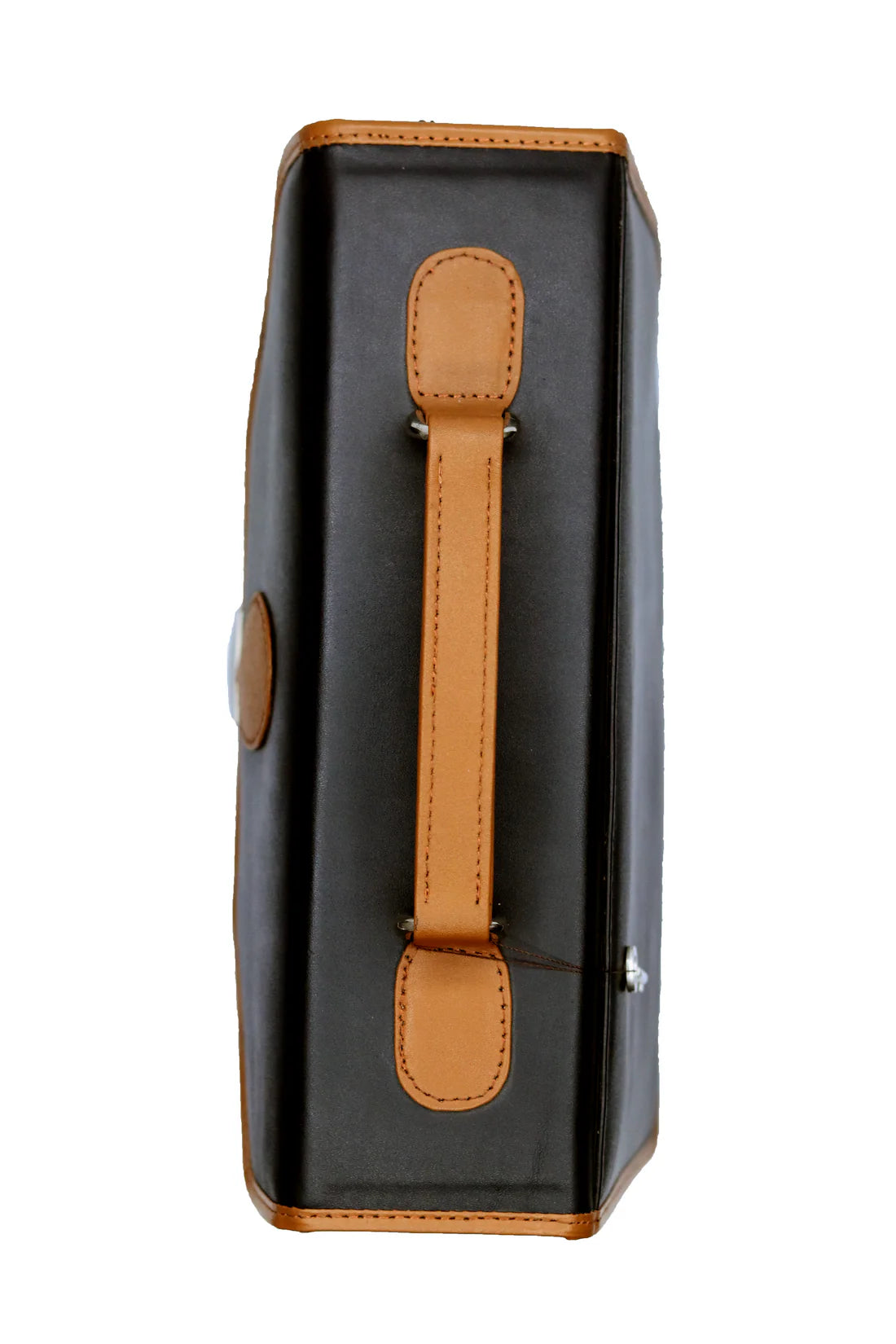 Elegant Quilted Leather Handbag β Stylish Shoulder Bag for Women (Black & Brown)